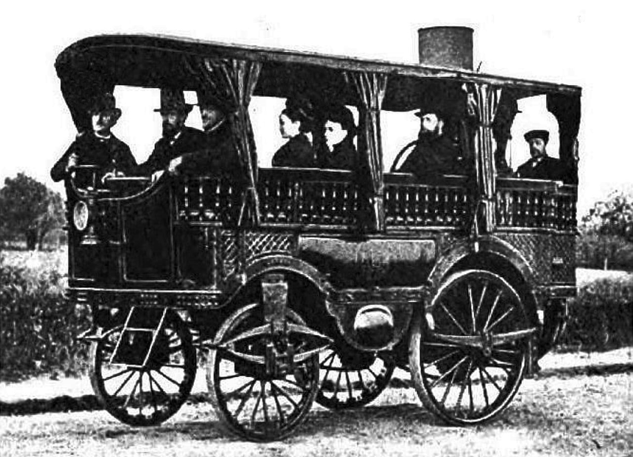 The first steam powered automobile фото 111